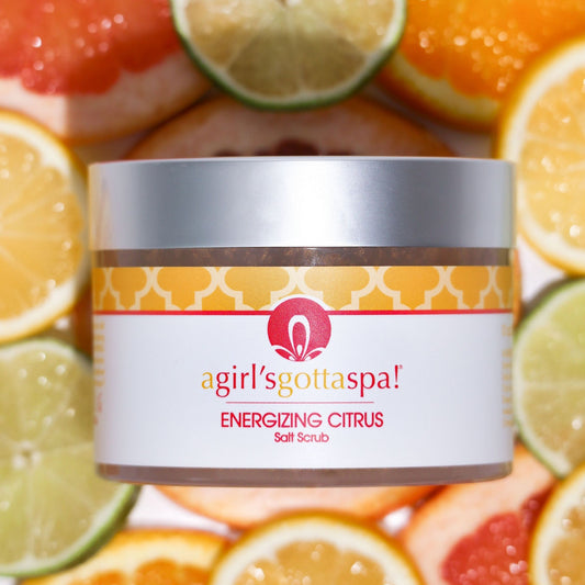 Energizing Citrus Salt Body Scrub